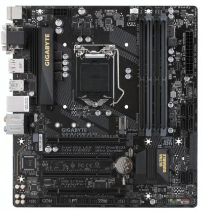Mainboard GIGABYTE B360M D3H