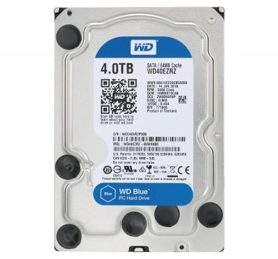 Ổ cứng HDD WD Blue 4TB 3.5 inch SATA III 256MB Cache 5400rpm WD60EZAZ
